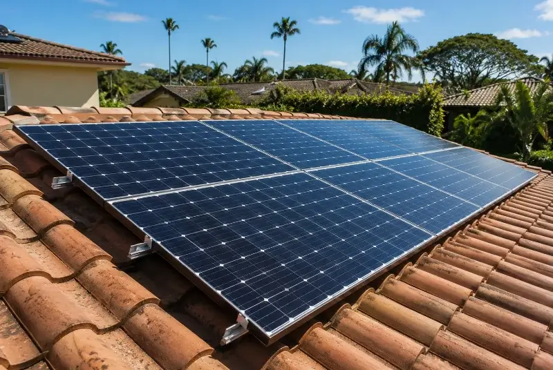 Installation de panneaux solaires à Anor
